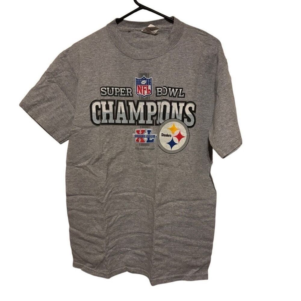 Pittsburgh Steelers Super Bowl Champions SB XL Size Medium T-Shirt